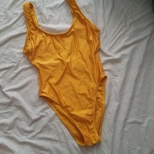 One piece bathing suit